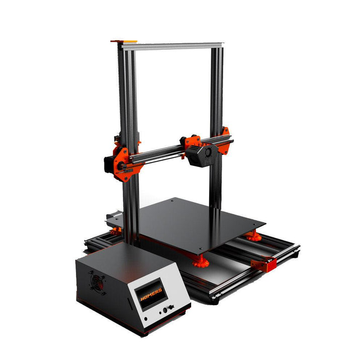 HOMERS/TEVO® Tornado DIY 3D Printer Kit 300*300*400mm Large Printing Size 1.75mm 0.4mm Nozzle Support Off-line Print - Trendha