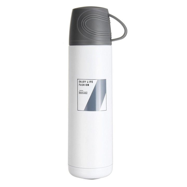 500ml Stainless Steel Vacuum Insulation Water Bottle Thermos Cup Outdoor Sports Travel Tea Mug - Trendha