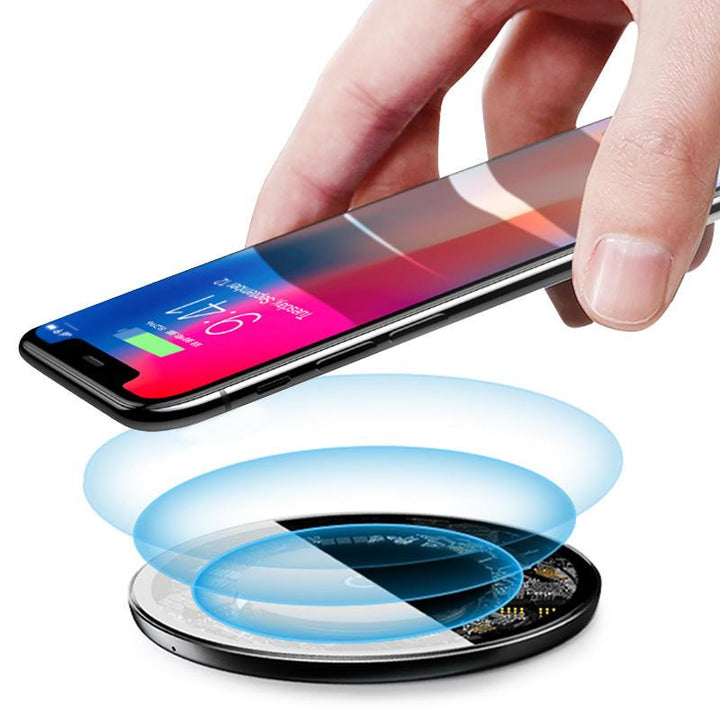 Baseus 10W Wireless Charger Fast Wireless Charging Pad For Qi-enabled Smart Phones For iPhone 11 SE 2020 For Samsung Galaxy S20 Huawei P40 Pro Mi 10 - Trendha