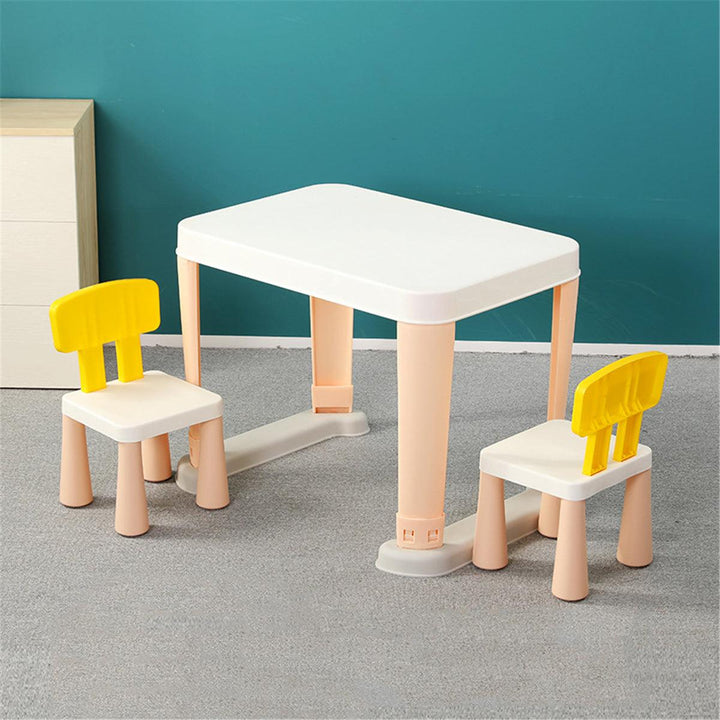 Children Desk and Chair Set Multifunctional Student Adjustable Study Table Kids Writing Desk Combination Stationery Supplies - Trendha