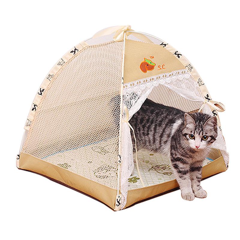 Breathable Mesh Cat Outdoor House - Trendha