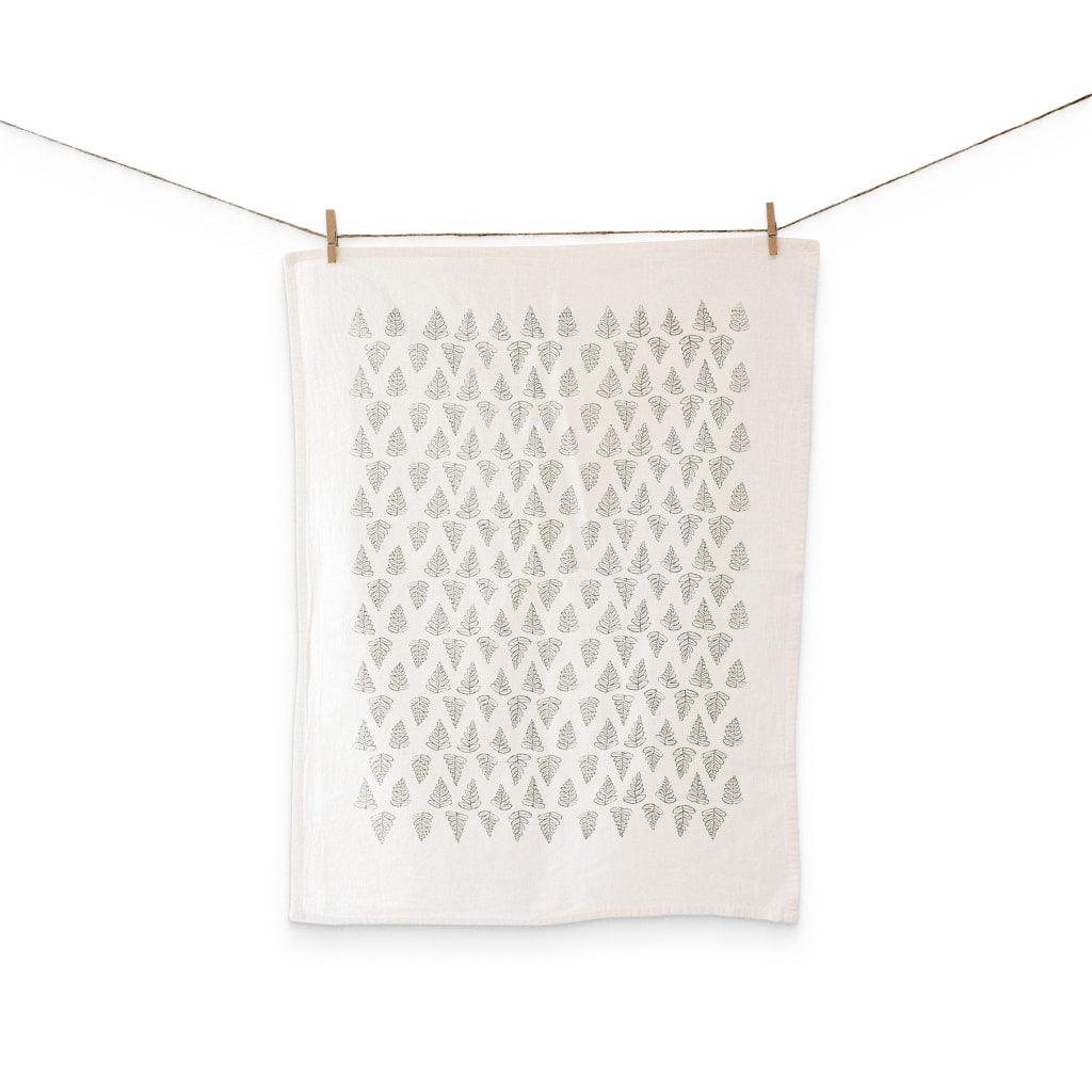 Fern Pattern Tea Towel - Trendha