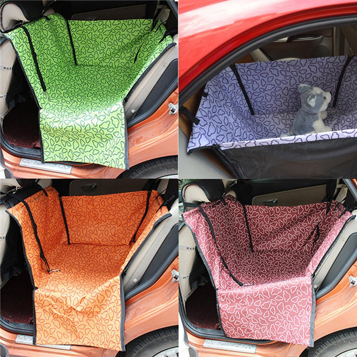 Car Back Seat Plastic Dog's Cover Mat - Trendha
