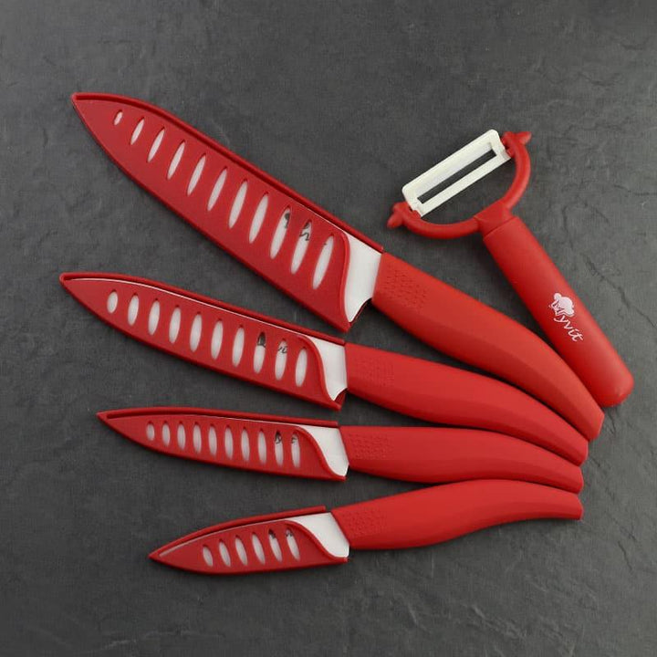 Ceramic Knives 4 Pcs Set - Trendha