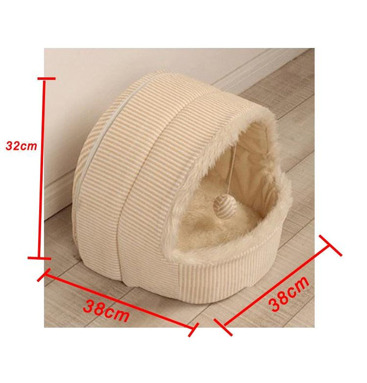 Compact Soft Cat House - Trendha