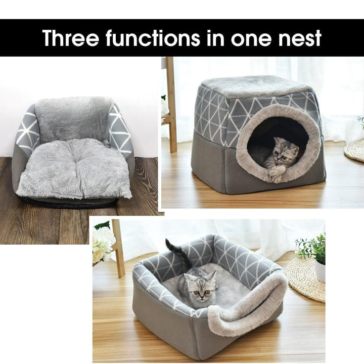 Cozy House Bed for Cats - Trendha