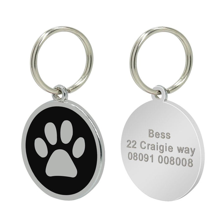 Custom Engraved Stainless Steel Dog Tag - Trendha
