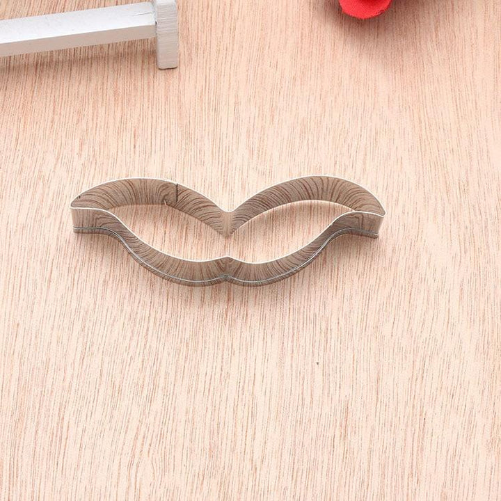 Cute Moustache Shaped Eco-Friendly Stainless Steel Cookie Cutter - Trendha