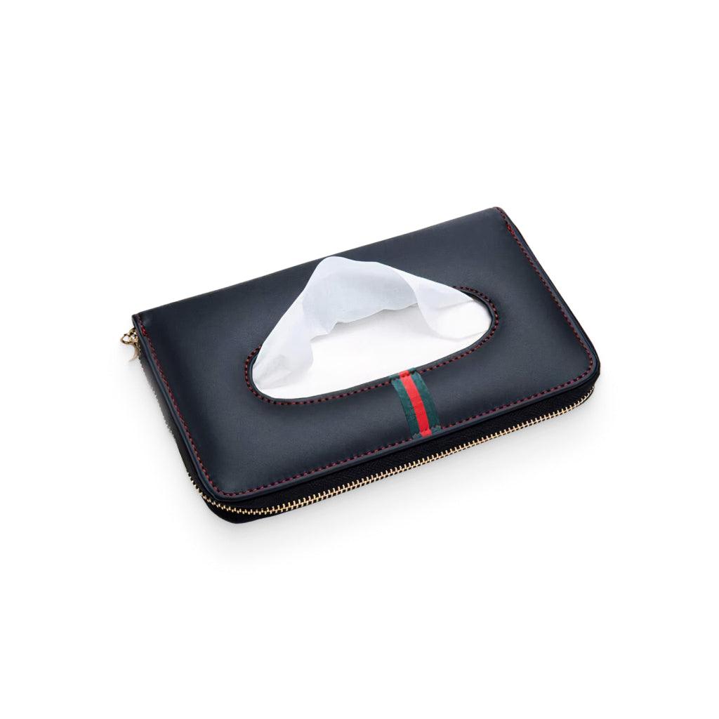 Polyurethane Leather Clutch Tissue Box Cover - Trendha