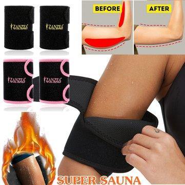 ZANZEA Sweat Arm Sauna Belt Neoprene Trimmer Shaping Fat Burner Trainer Sports Gym Slimmer Exercise Tools - Trendha