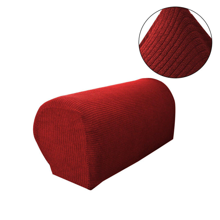 2Pcs Stretch Furniture Armrest Covers Waterproof Sofa Couch Slipcovers Sofa Chair Arm Protectors Anti-Slip Furniture Protector - Trendha