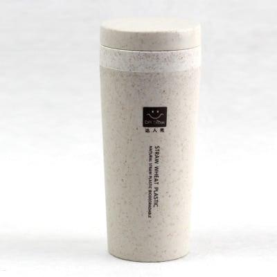 Double Insulated Wheat Straw Thermo Cup - Trendha