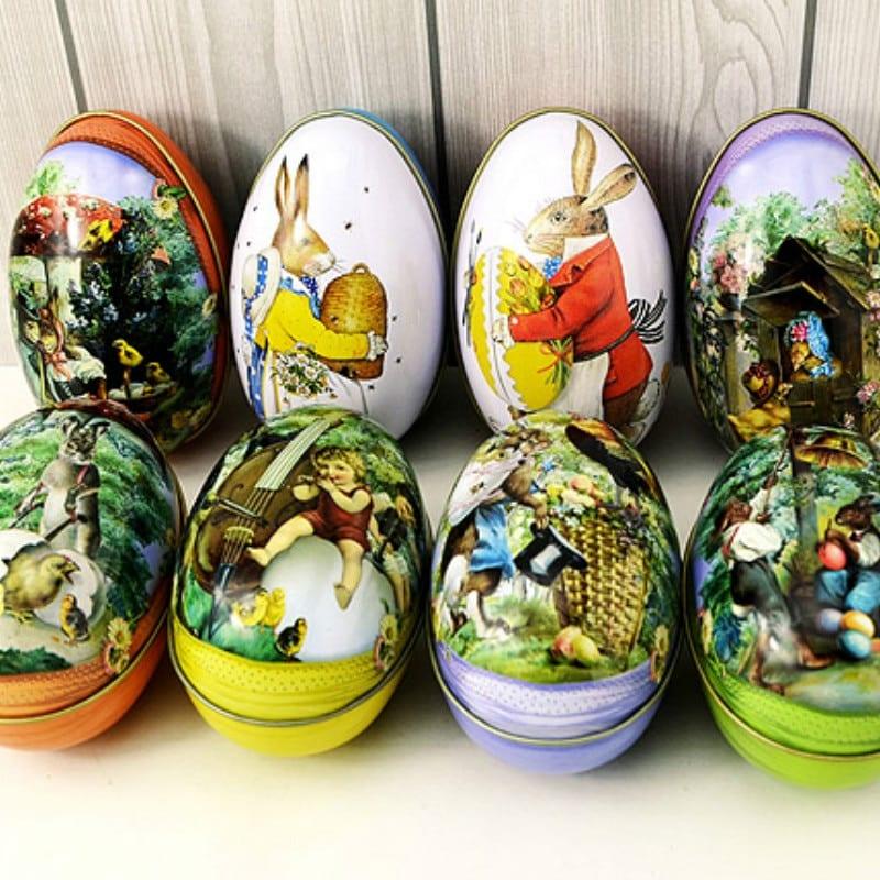 Easter Eggs Shaped Candy Jar - Trendha