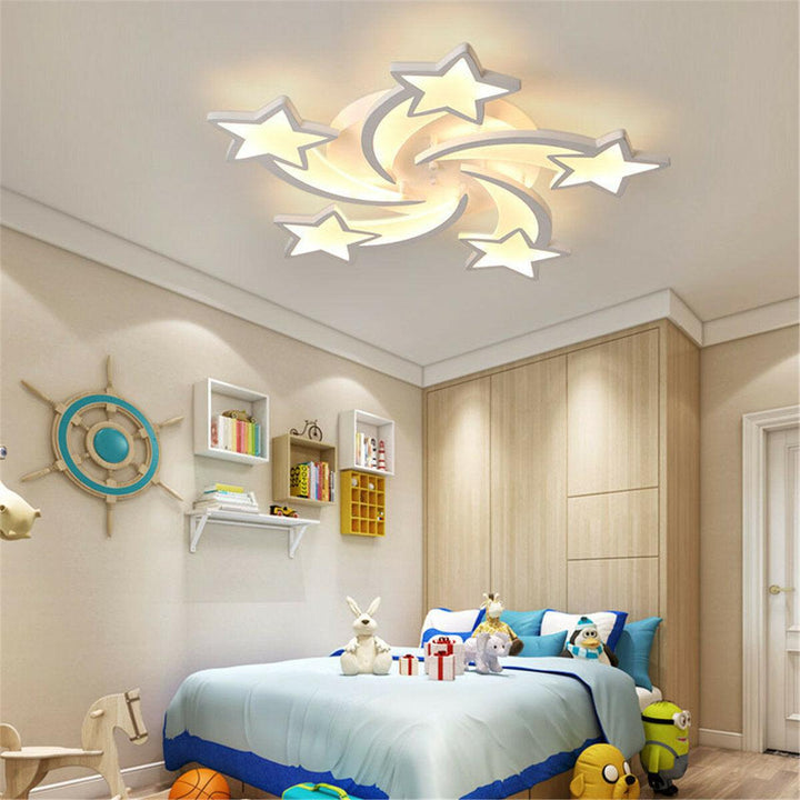 Acrylic LED Ceiling Light Pendant Lamp Hallway Bedroom Dimmable Fixture Decor - Trendha