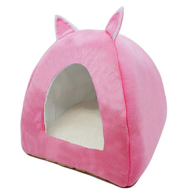 Foldable Cat Bed with Ball - Trendha