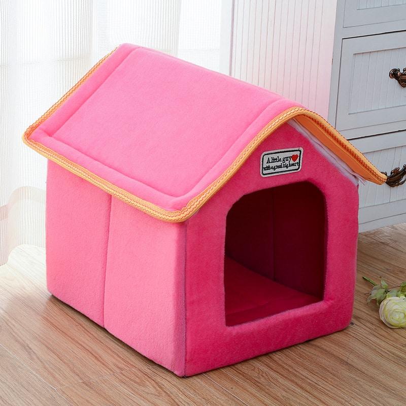 Folding Pet House with Soft Mat - Trendha