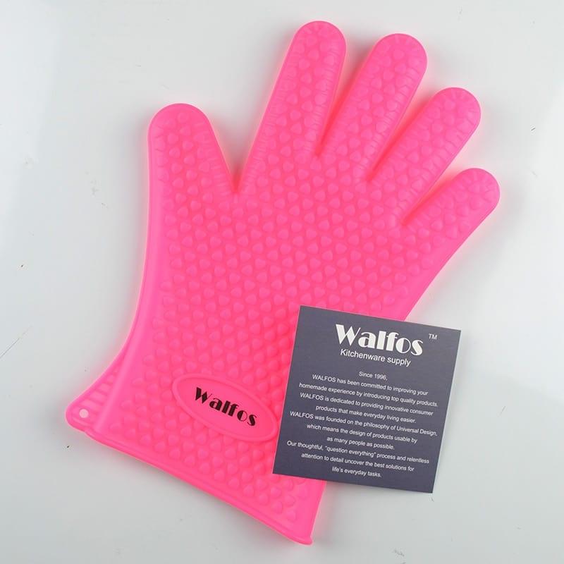 Heat Resistant Silicone Barbecue Gloves - Trendha