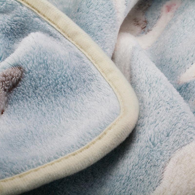 Large Fleece Blanket Bed - Trendha