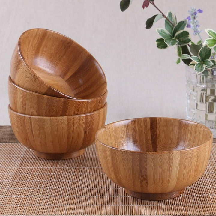 Large Wooden Soup Bowl - Trendha