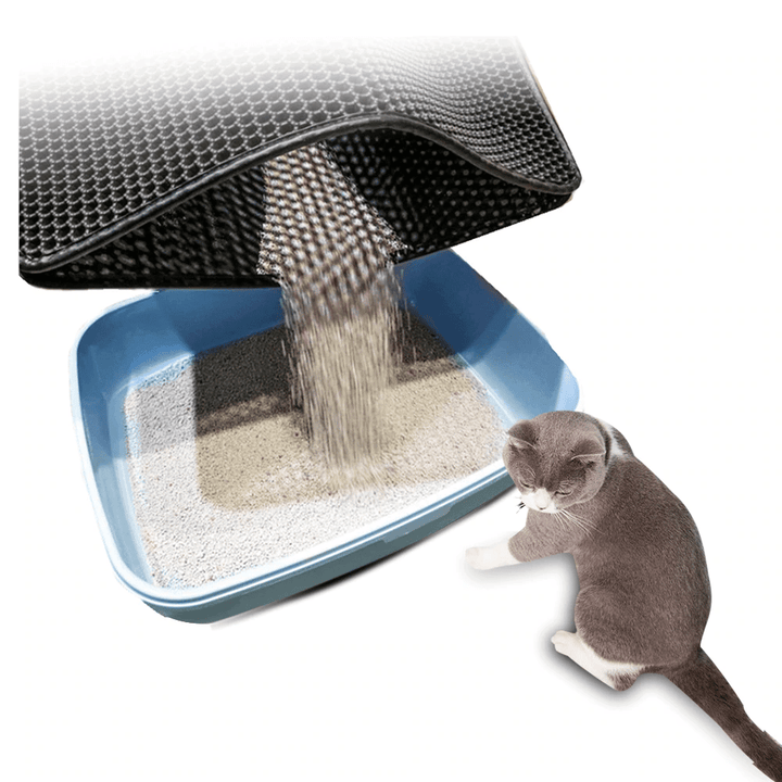 Leakage-Proof Cat Litter Mat - Trendha