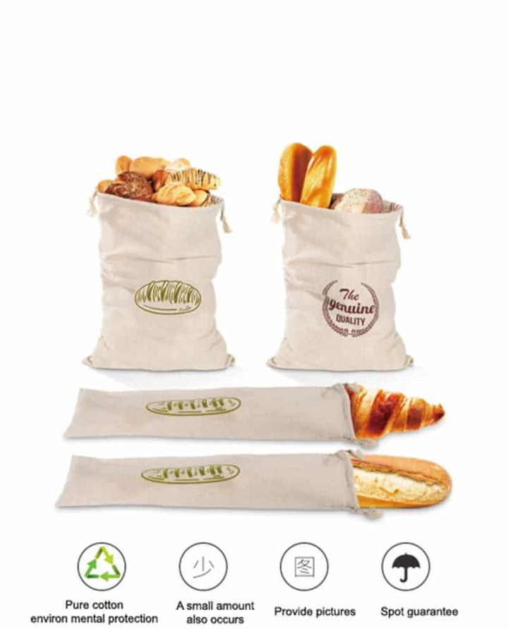 Linen Bread Bag - Trendha