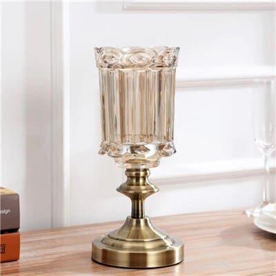 Metal Glass Vase for Food - Trendha