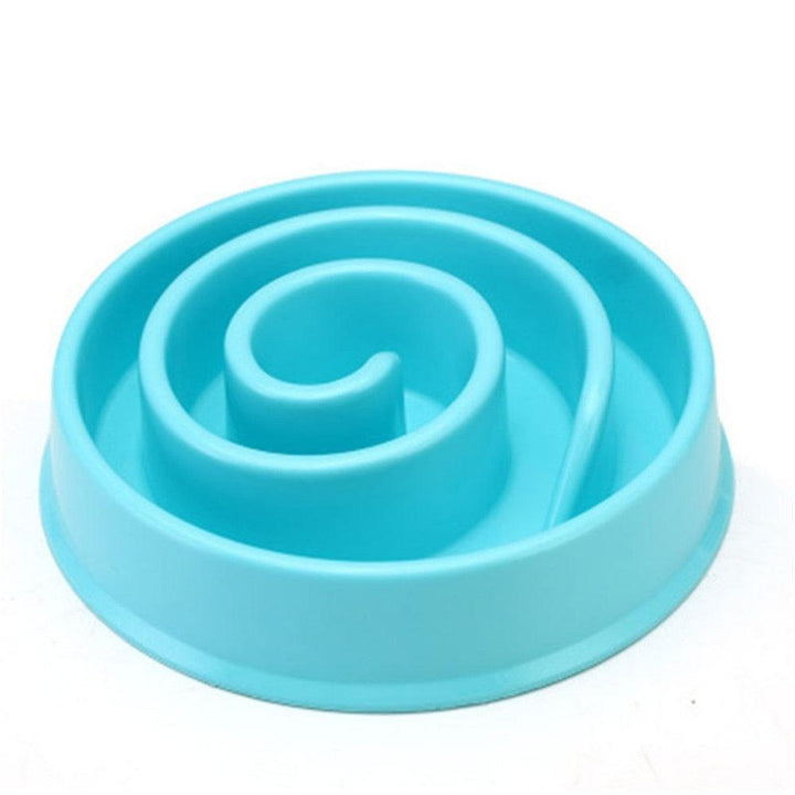 Pet's Feeding Spiral Shaped Food Bowl - Trendha