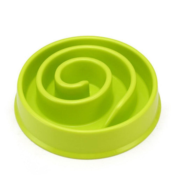 Pet's Feeding Spiral Shaped Food Bowl - Trendha