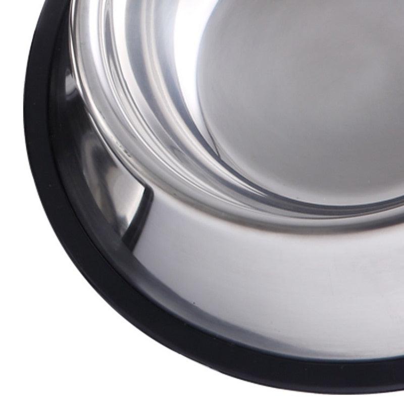 Pet Stainless Steel Bowl with Anti-Slip Pad - Trendha