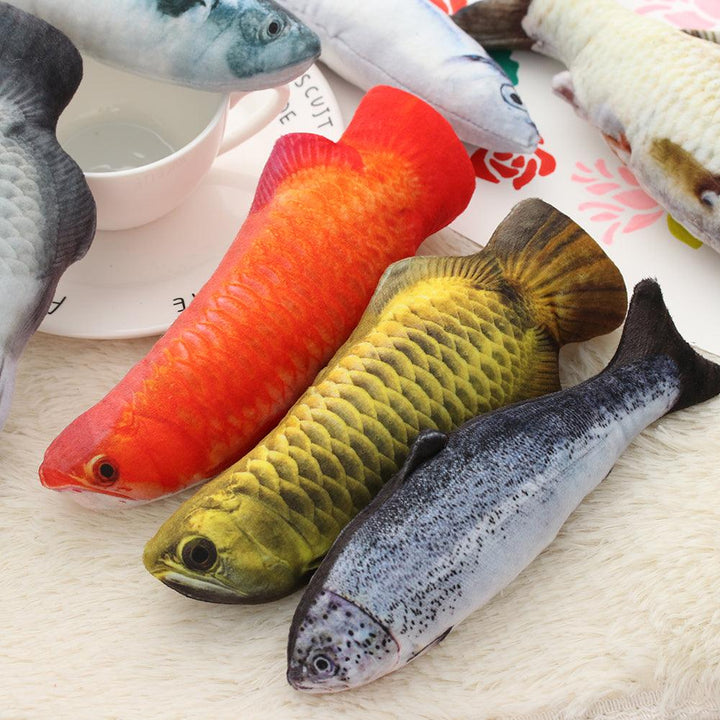 Realistic Plush Fish Toy - Trendha