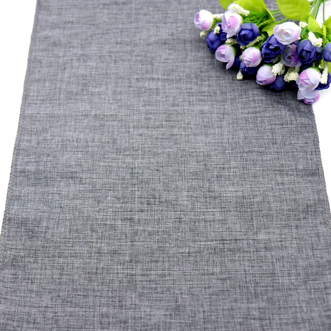 Rustic Table Runner in Beige and Grey Color - Trendha