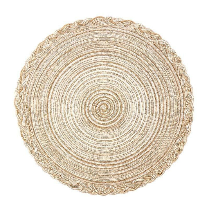 Set of 4 Round Table Placemats - Trendha