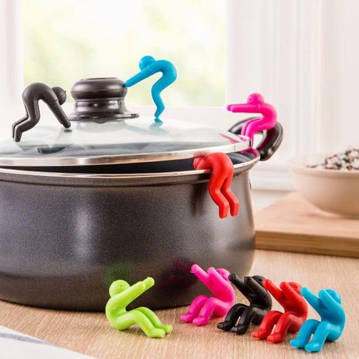Silicone Pot Lid Holders Pair - Trendha