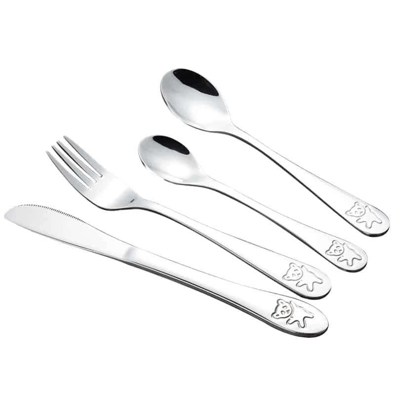 Silver Metal Cutlery Set - Trendha