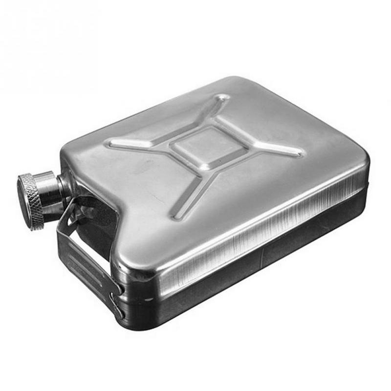 Stainless Steel Canister Shaped Hip Flask - Trendha