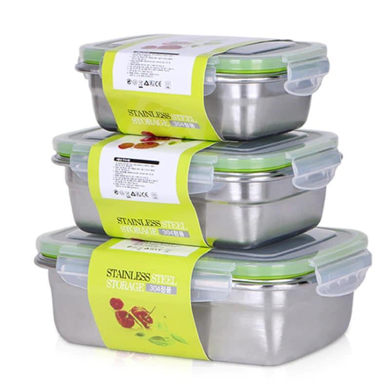 Stainless Steel Food Containers - Trendha