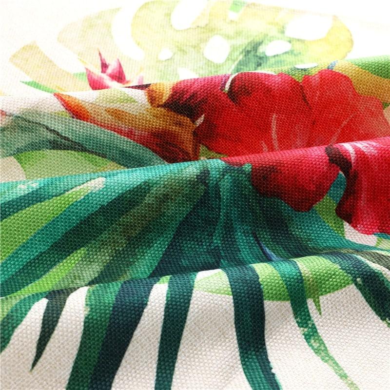 Tropical Plants Printed Kitchen Apron - Trendha